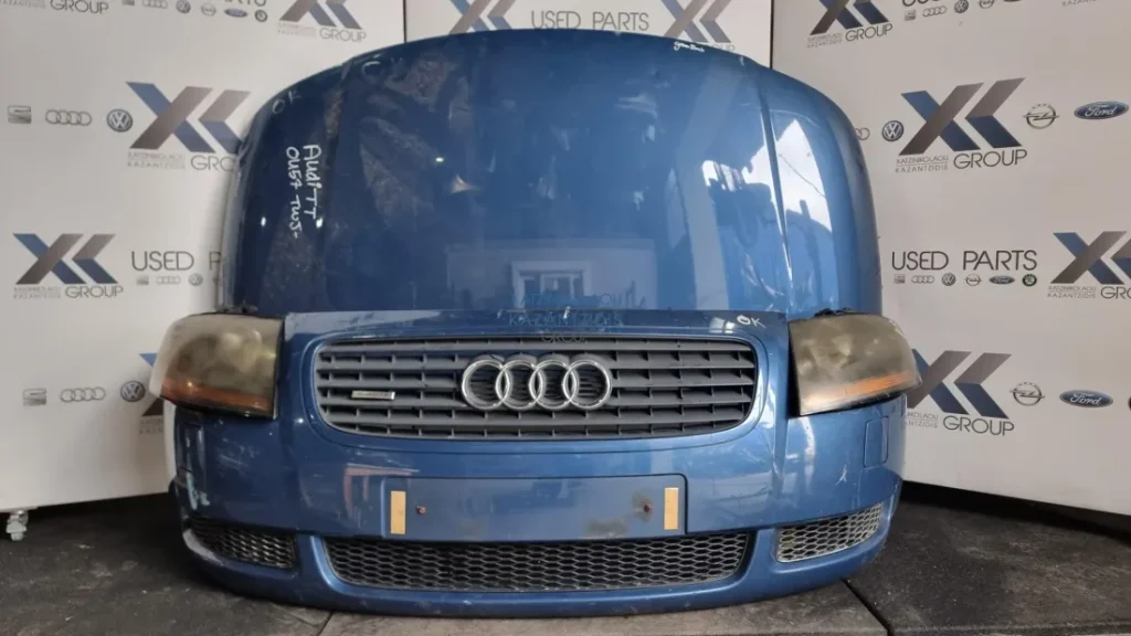 AUDI TT 1998-2005 ΜΟΥΡΗ ΕΜΠΡΟΣ ΚΟΜΠΛΕ ΦΑΝΟΠΟΙΕΙΑ-ΚΑΠΟ ΦΤΕΡΑ ΦΑΝΑΡΙΑ ΠΡΟΦΥΛΑΚΤΗΡΑΣ ΜΕΤΩΠΗ ΨΥΓΕΙΑ