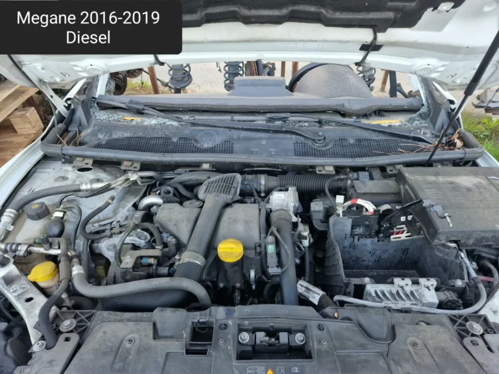 RENAULT MEGANE 2016-2019 ΚΙΝΗΤΗΡΑΣ 1.5DCI K9K ΤΥΠΟΣ ΚΙΝΗΤΗΡΑ