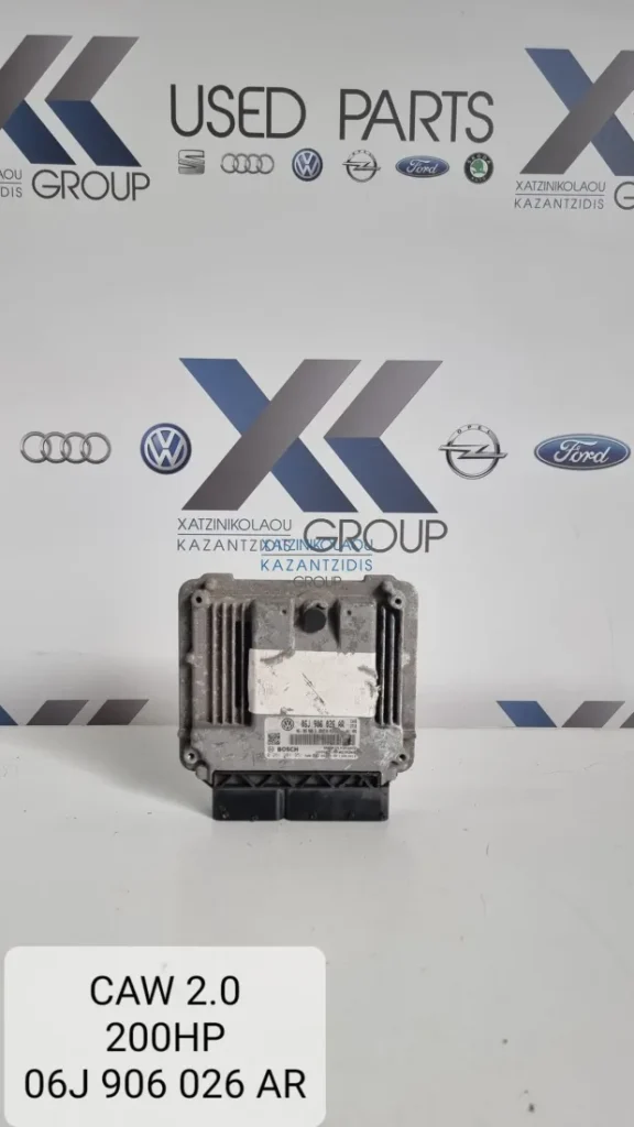 VW Scirocco 2009-2014 ΜΟΝΑΔΑ ΕΛΕΓΧΟΥ ΚΙΝΗΤΗΡΑ ΕΓΚΕΦΑΛΟΣ ΚΙΝΗΤΗΡΑ ΚΩΔΙΚΟΣ ΑΝΤΑΛΛΑΚΤΙΚΟΥ 06J906026AR ΤΥΠΟΣ ΚΙΝΗΤΗΡΑ- CAW