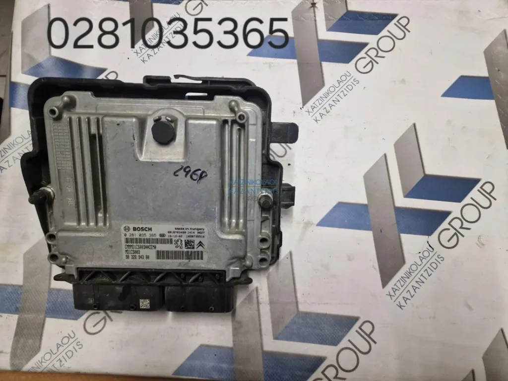 PEUGEOT 3008 2013-2019 ΕΓΚΕΦΑΛΟΣ ΚΙΝΗΤΗΡΑ 0281035365