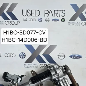 FORD FIESTA 2017-2025 ΚΟΛΩΝΑ ΤΙΜΟΝΙΟΥ ΗΛΕΚΤΡΙΚΗ ΚΩΔΙΚΟΣ ΑΝΤΑΛΛΑΚΤΙΚΟΥ H1BC-3D077-CV H1BC-14D006-BD