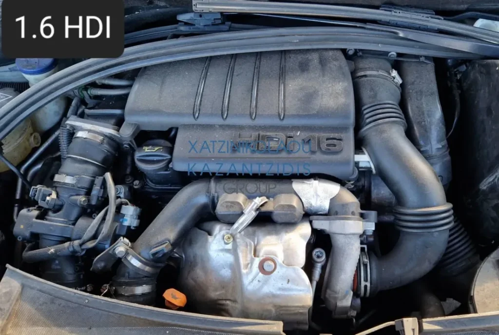 CITROEN C3 PICCASSO 2009-2016 ΚΙΝΗΤΗΡΑΣ 1.6 HDI  ΤΥΠΟΣ ΚΙΝΗΤΗΡΑ DV6ATED4-9HX –
