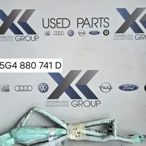 VW GOLF 7 2013-2020  ΚΟΥΡΤΙΝΑ ΑΕΡΟΣΑΚΟΣ ΑΡΙΣΤΕΡΑ  ΟΔΗΓΟΥ ΚΩΔΙΚΟΣ 5G4880741D