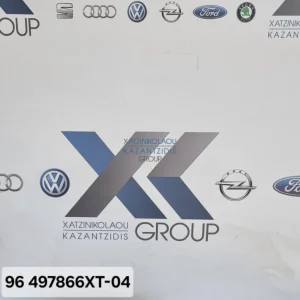 PEUGEOT 207 2006-2014 ΧΕΙΡΙΣΤΗΡΙΑ ΚΑΛΟΡΙΦΕΡ-AC ΚΩΔΙΚΟΣ ΑΝΤΑΛΛΑΚΤΙΚΟΥ- 96497866XT 04