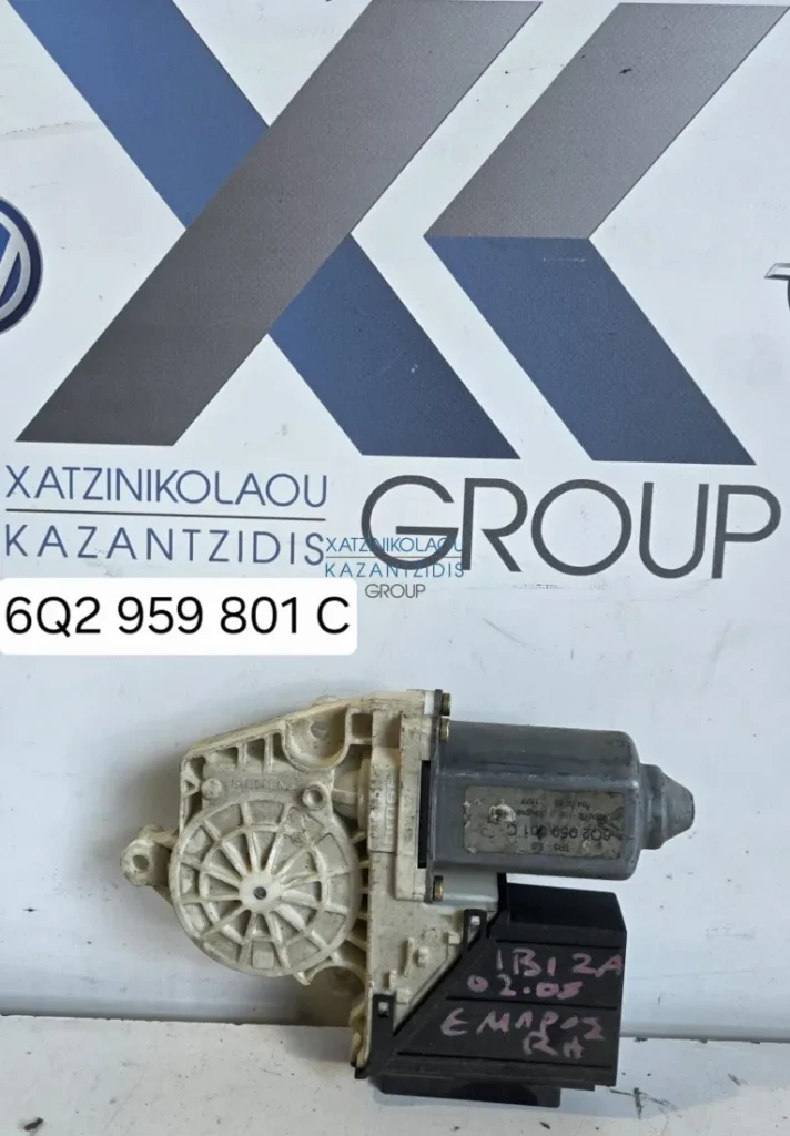 VW POLO 2002-2008 ΜΟΤΕΡ ΠΑΡΑΘΥΡΟΥ ΔΕΞΙΑ 6Q2959801C