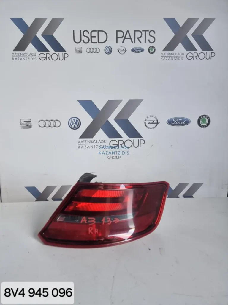 AUDI A3 3D SPORTBACK 2012-2016 ΦΑΝΑΡΙ ΠΙΣΩ ΔΕΞΙ ΚΩΔΙΚΟΣ-  8V4945096
