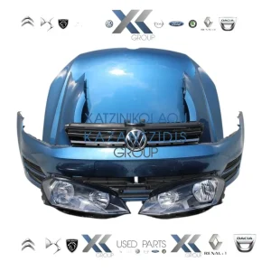 VW GOLF 2013-2017 ΜΟΥΡΗ ΕΜΠΡΟΣ ΚΟΜΠΛΕ (ΚΑΠΟ-ΦΑΝΑΡΙΑ-ΜΕΤΩΠΗ-ΤΡΑΒΕΡΣΑ-ΠΡΟΦΥΛΆΚΤΗΡΑΣ-ΦΤΕΡΑ-ΘΟΛΟΙ-ΨΥΓΕΙΑ-ΣΕΤ ΑΕΡΟΣΑΚΟΙ-Ζ