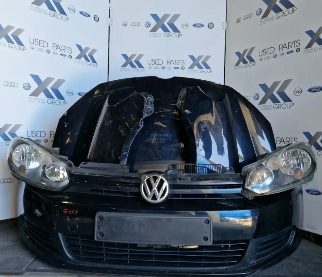 VW GOLF 6 2008-2013 ΜΟΥΡΗ ΕΜΠΡΟΣ (ΚΑΠΟ,ΦΤΕΡΑ,ΦΑΝΑΡΙΑ,ΠΡΟΦΥΛΑΚΤΗΡΑΣ,ΜΕΤΩΠΗ,ΨΥΓΕΙΑ)