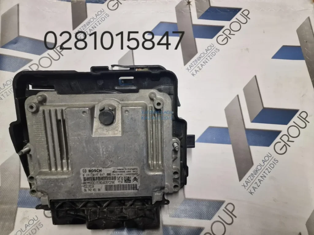 PEUGEOT 207 2006-2014 ΕΓΚΕΦΑΛΟΣ ΚΙΝΗΤΗΡΑ 0281015847