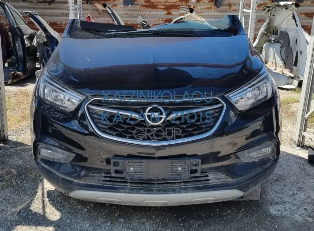 OPEL MOKKA 2015-2019 ΜΟΥΡΗ ΚΟΜΠΛΕ (ΚΑΠΟ,ΦΤΕΡΑ,ΠΡΟΦΥΛΑΚΤΗΡΑΣ,ΜΕΤΩΠΗ,ΦΑΝΑΡΙΑ,ΨΥΓΕΙΑ,ΤΡΑΒΕΡΣΑ,ΘΟΛΟΙ)