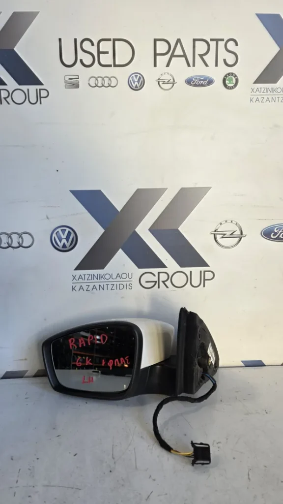 SKODA RAPID 2012-2020  ΚΑΘΡΕΠΤΗΣ ΕΞΩΤΕΡΙΚΟΣ ΗΛΕΚΤΡΙΚΟΣ ΘΕΡΜΑΙΝΟΜΕΝΟΣ ΑΡΙΣΤΕΡΑ ΟΔΗΓΟΥ