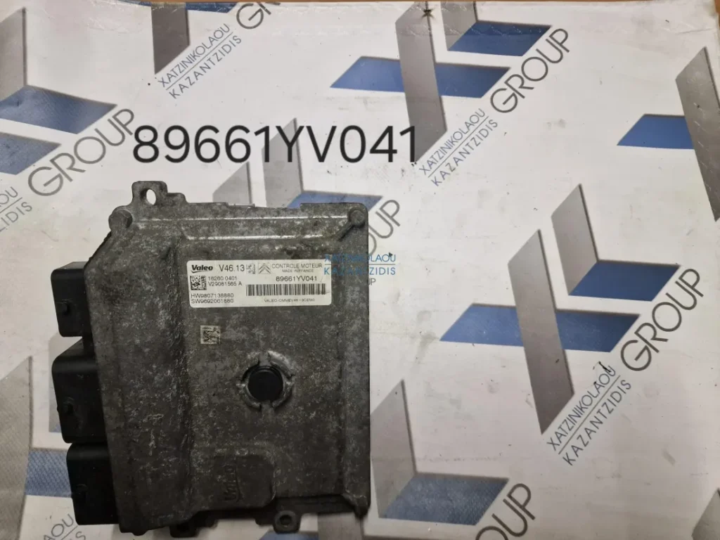 CITROEN C1 2014-2020 1.2  ΒΕΝΖ ΕΓΚΕΦΑΛΟΣ ΚΙΝΗΤΗΡΑ 89661YV041