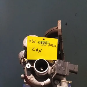 VW GOLF 5 2005-2008 ΤΟΥΡΜΠΙΝΑ ΚΩΔΙΚΟΣ ΑΝΤΑΛΛΑΚΤΙΚΟΥ- 03C145701K ΤΥΠΟΣ ΚΙΝΗΤΗΡΑ- CAV