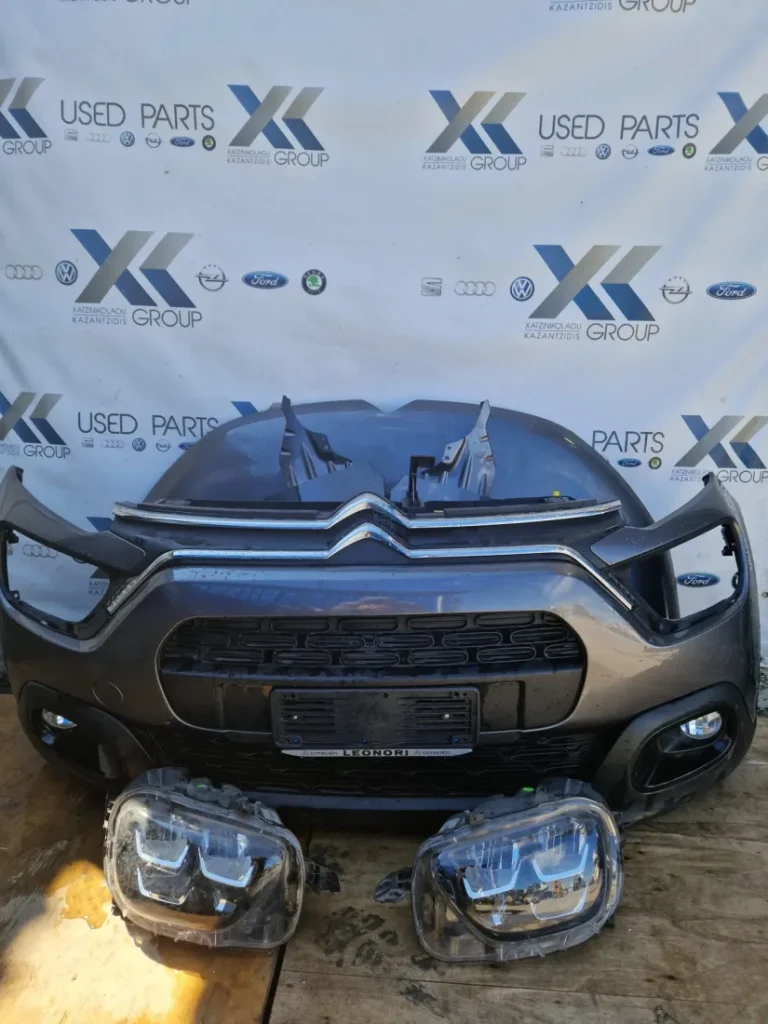 CITROEN C3 2016-2021 ΚΟΜΠΛΕ ΜΟΥΡΗ 1.2 ΒΕΝΖΙΝΗ (ΚΑΠΟ,ΦΤΕΡΑ,ΦΑΝΑΡΙΑ,ΠΡΟΦΥΛΑΚΤΗΡΑΣ,ΜΕΤΩΠΗ,ΨΥΓΕΙΑ)ΑΕΡΟΣΑΚΟΙ ΤΑΜΠΛΟ ΟΔΗΓΟΥ Σ