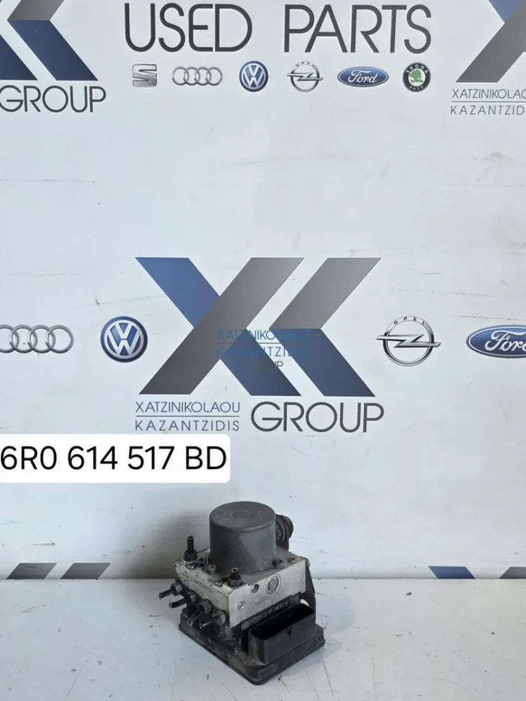 VW POLO 2009-2017 ΜΟΝΑΔΑ ΕΛΕΓΧΟΥ ΦΡΕΝΩΝ ΕΓΚΕΦΑΛΟΣ ABS ΚΩΔΙΚΟΣ ΑΝΤΑΛΛΑΚΙΤΚΟΥ 6R0614517BD