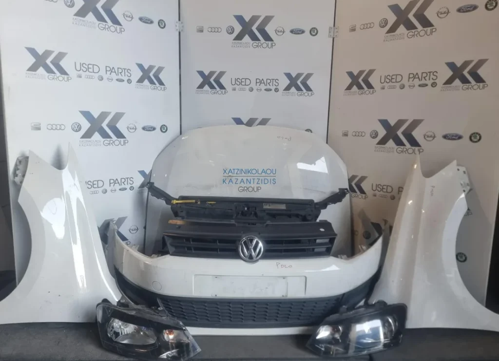VW POLO 2009-2013 ΜΟΥΡΗ ΕΜΠΡΟΣ ΚΟΜΠΛΕ(ΚΑΠΟ ΦΤΕΡΑ ΦΑΝΑΡΙΑ ΜΕΤΩΠΗ ΨΥΓΕΙΑ ΒΕΝΖΙΝΗΣ ΠΡΟΦΥΛΑΚΤΗΡΑΣ ΑΕΡΟΣΑΚΟΙ ΟΔΗΓΟΥ ΣΥΝΟ