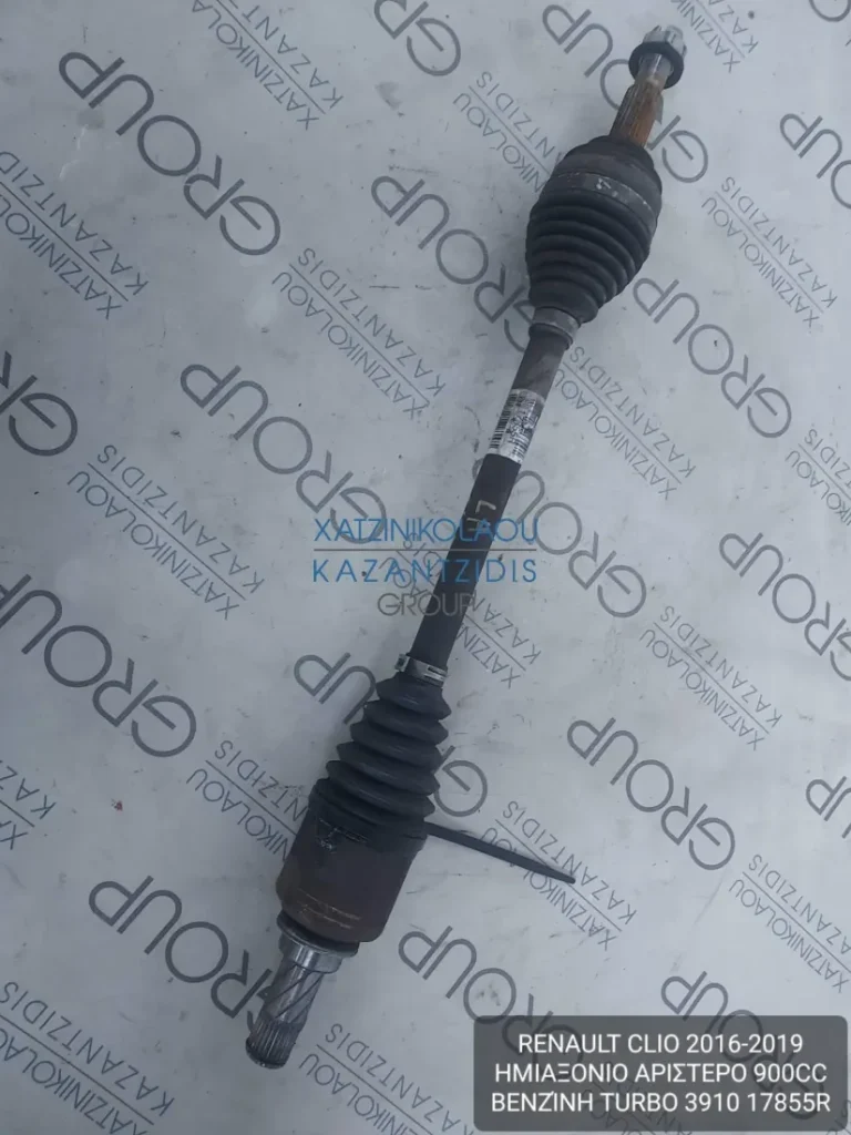 RENAULT CLIO 2016-2019 900CC ΒΕΝΖΙΝΗ TURBO ΗΜΙΑΞΟΝΙΟ ΑΡΙΣΤΕΡΟ ΚΩΔΙΚΟΣ- 391017855R