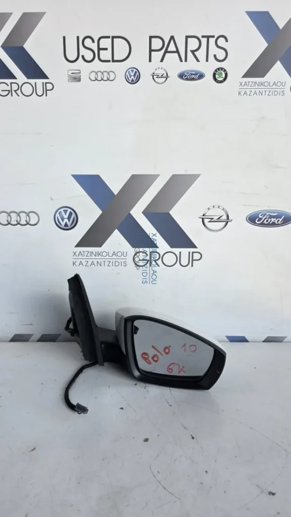 VW POLO 2009-2013 ΚΑΘΡΕΠΤΗΣ ΕΞΩΤΕΡΙΚΟΣ ΔΕΞΙΑ ΣΥΝΟΔΗΓΟΥ ΗΛΕΚΤΡΙΚΟΣ ΘΕΡΜΑΙΝΟΜΕΝΟΣ 6 ΚΑΛΩΔΙΑ