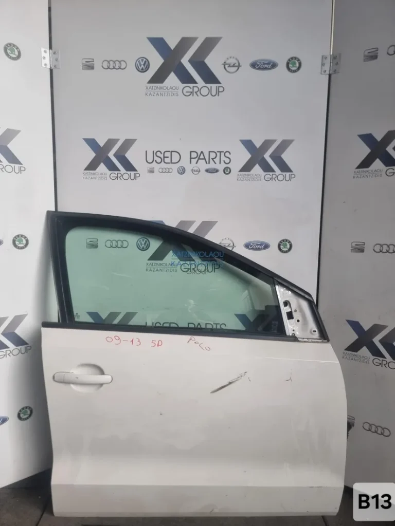 VW POLO 2009-2017 ΓΡΥΛΛΟΣ ΠΑΡΑΘΥΡΟΥ  ΠΟΡΤΑΣ ΕΜΠΡΟΣ ΔΕΞΙΑ
