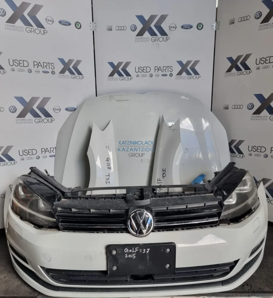 VW GOLF 7 2013-2017 ΜΟΥΡΗ ΕΜΠΡΟΣ ΚΟΜΠΛΕ(ΚΑΠΟ ΦΤΕΡΑ ΦΑΝΑΡΙΑ XENON ΠΡΟΦΥΛΑΚΤΗΡΑΣ ΜΕΤΩΠΗ )ΑΕΡΟΣΑΚΟΙ ΤΑΜΠΛΟ