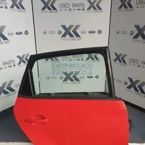 VW POLO 2009-2014 ΠΟΡΤΑ ΠΙΣΩ ΔΕΞΙΑ (ΤΖΑΜΙ-ΚΛΕΙΔΑΡΙΑ-ΓΡΥΛΟΣ)