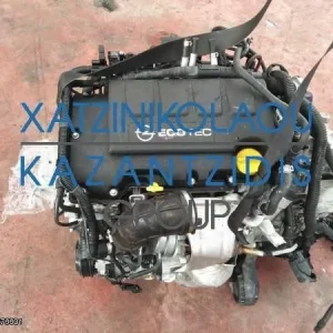 OPEL ASTRA J ΚΙΝΗΤΗΡΑΣ A14 NET 1.4 TURBO