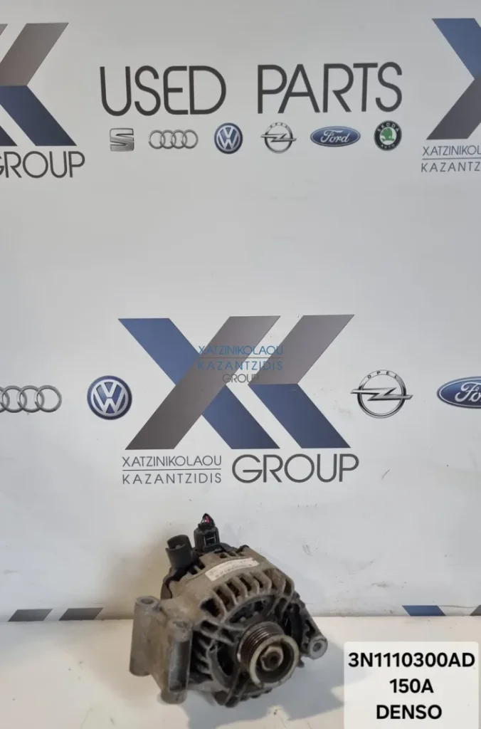 FORD FOCUS 2005-2012 ΔΥΝΑΜΟ ΚΩΔΙΚΟΣ ΑΝΤΑΛΛΑΚΤΙΚΟΥ- 3N1110300AD 150A DENSO