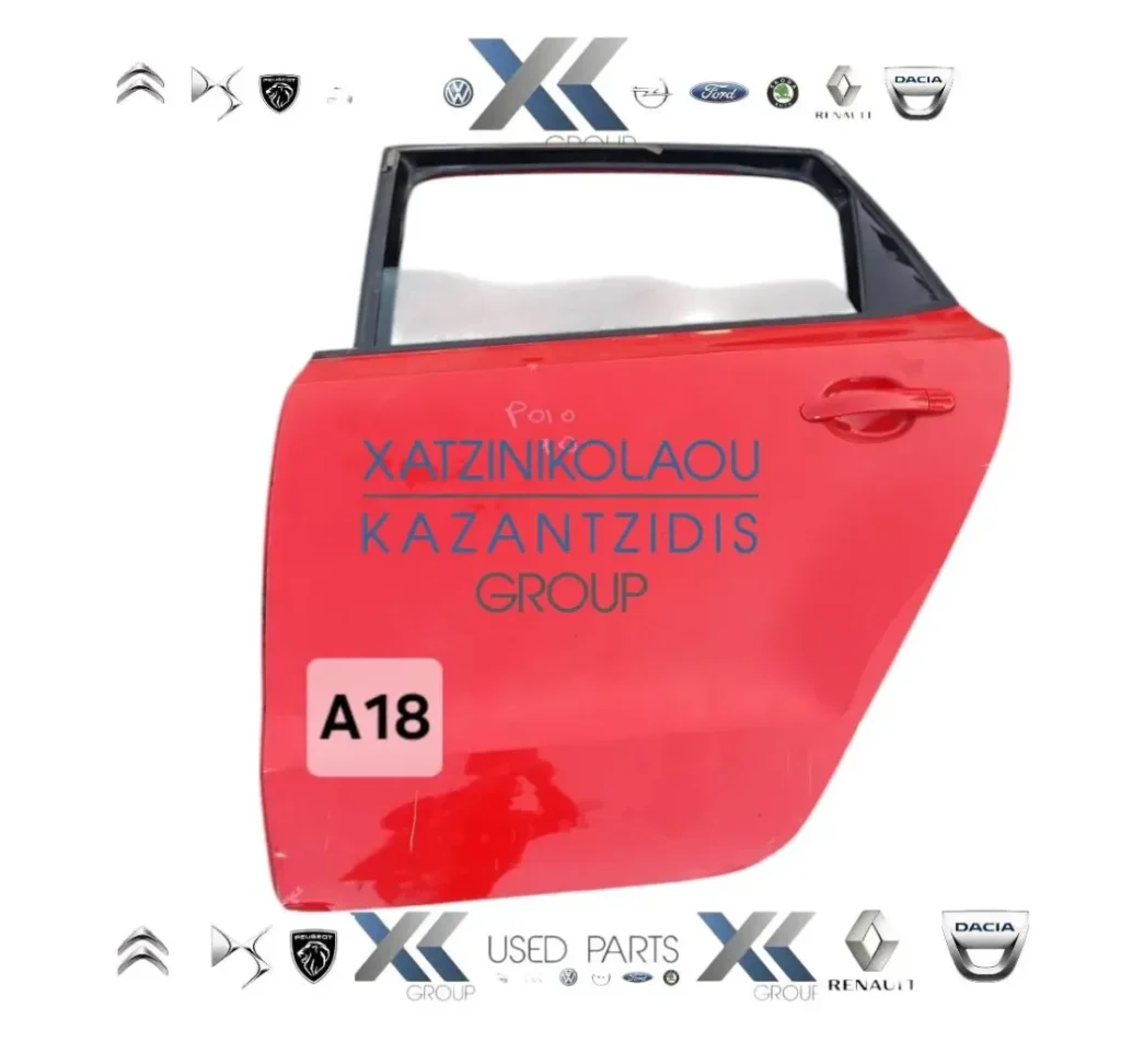 VW POLO 2009-2013 ΠΟΡΤΑ ΠΙΣΩ ΑΡΙΣΤΕΡΗ