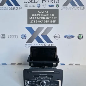 AUDI A1 2010-2014 ΟΘΟΝΗ RADIOCD MULTIMEDIA 8X0857273A-8XA035193F