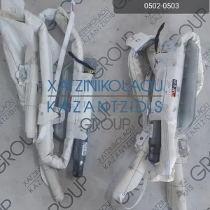 OPEL MERIVA B 2009-2017 ΑΕΡΟΣΑΚΟΙ ΚΟΥΡΤΙΝΕΣ ΔΕΞΙΑ ΚΑΙ ΑΡΙΣΤΕΡΑ (ΟΔΗΓΟΥ-ΣΥΝΟΔΗΓΟΥ) ΚΩΔΙΚΟΣ- 13250502-0503