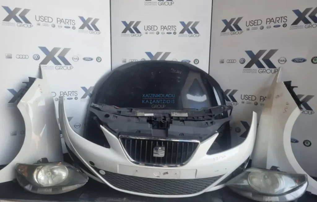 SEAT IBIZA 2009-2013 ΜΟΥΡΗ ΕΜΠΡΟΣ ΚΟΜΠΛΕ(ΚΑΠΟ ΦΤΕΡΑ ΦΑΝΑΡΙΑ ΜΕΤΩΠΗ ΨΥΓΕΙΑ ΒΕΝΖΙΝΗΣ ΠΡΟΦΥΛΑΚΤΗΡΑΣ ΤΑΜΠΛΟ ΑΕΡΟΣΑΚΟΙ ΟΔ