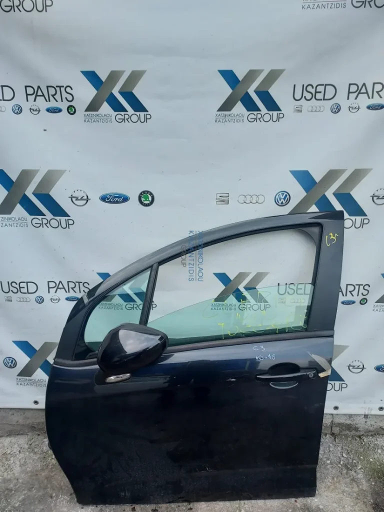 CITROEN C3 2010-2016 ΠΟΡΤΑ ΕΜΠΡΟΣ ΑΡΙΣΤΕΡΑ ΜΑΥΡΗ