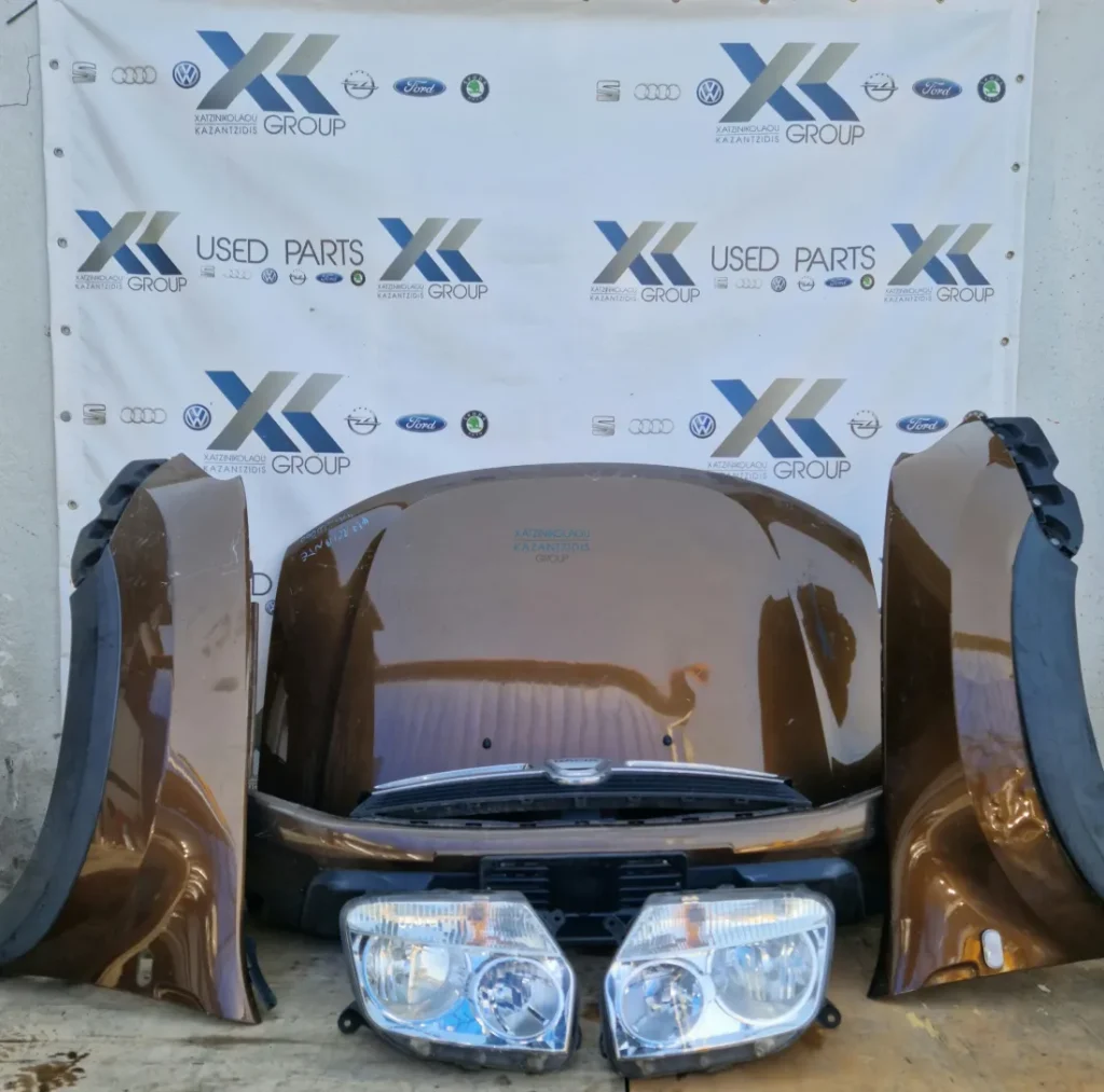 DACIA DUSTER 2010-2014 ΜΟΥΡΗ ΕΜΠΡΟΣ ΚΟΜΠΛΕ-ΚΑΠΟ ΦΤΕΡΑ ΦΑΝΑΡΙΑ ΠΡΟΦΥΛΑΚΤΗΡΑΣ ΜΕΤΩΠΗ ΨΥΓΕΙΑ-ΣΕΤ ΑΕΡΟΣΑΚΟΙ ΕΜΠΡΟΣ ΚΟΜΠΛΕ