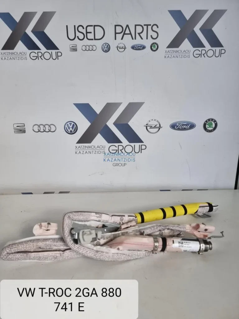 VW T-ROC 2017-2023 ΑΕΡΟΣΑΚΟΣ ΚΟΥΡΤΙΝΑ ΔΕΞΙΑ ΣΥΝΟΔΗΓΟΥ 2GA 880741E
