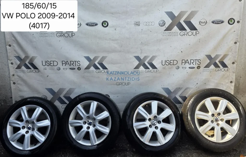 VW POLO 2009-2014 ΖΑΝΤΟΛΑΣΤΙΧΑ ΑΛΟΥΜΙΝΙΟΥ 185_60_15