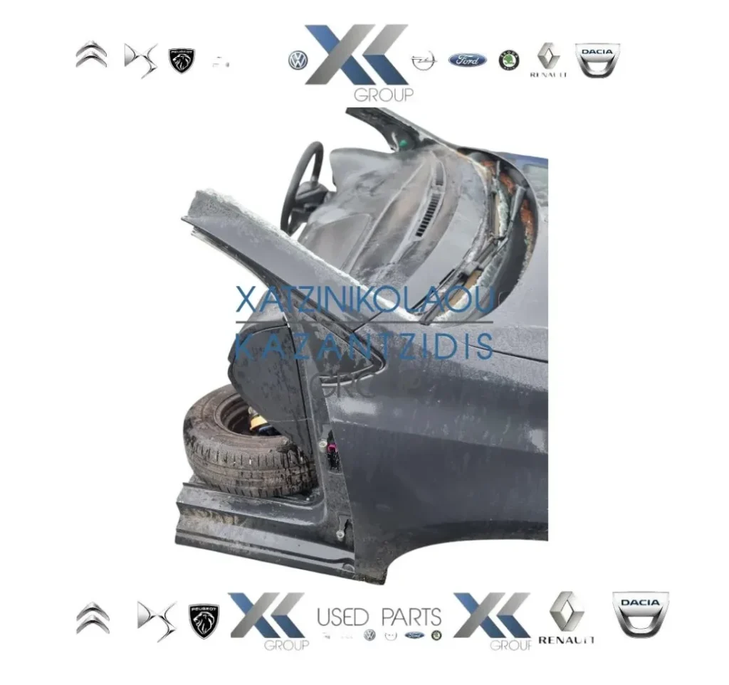 VW POLO  2009-2017 ΚΟΛΩΝΑ ΠΟΡΤΑΣ ΕΜΠΡΟΣ  ΔΕΞΙΑ