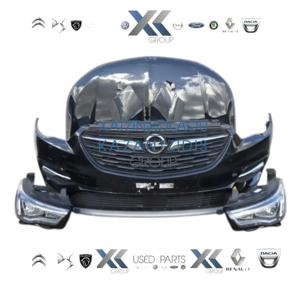 OPEL GRANDLAND 2018-2025 ΜΟΥΡΗ ΕΜΠΡΟΣ ΚΟΜΠΛΕ (ΚΑΠΟ-ΦΑΝΑΡΙΑ-ΜΕΤΩΠΗ-ΤΡΑΒΕΡΣΑ-ΠΡΟΦΥΛΆΚΤΗΡΑΣ-ΦΤΕΡΑ-ΘΟΛΟΙ-ΨΥΓΕΙΑ-ΣΕΤ ΑΕΡΟΣΑΚ