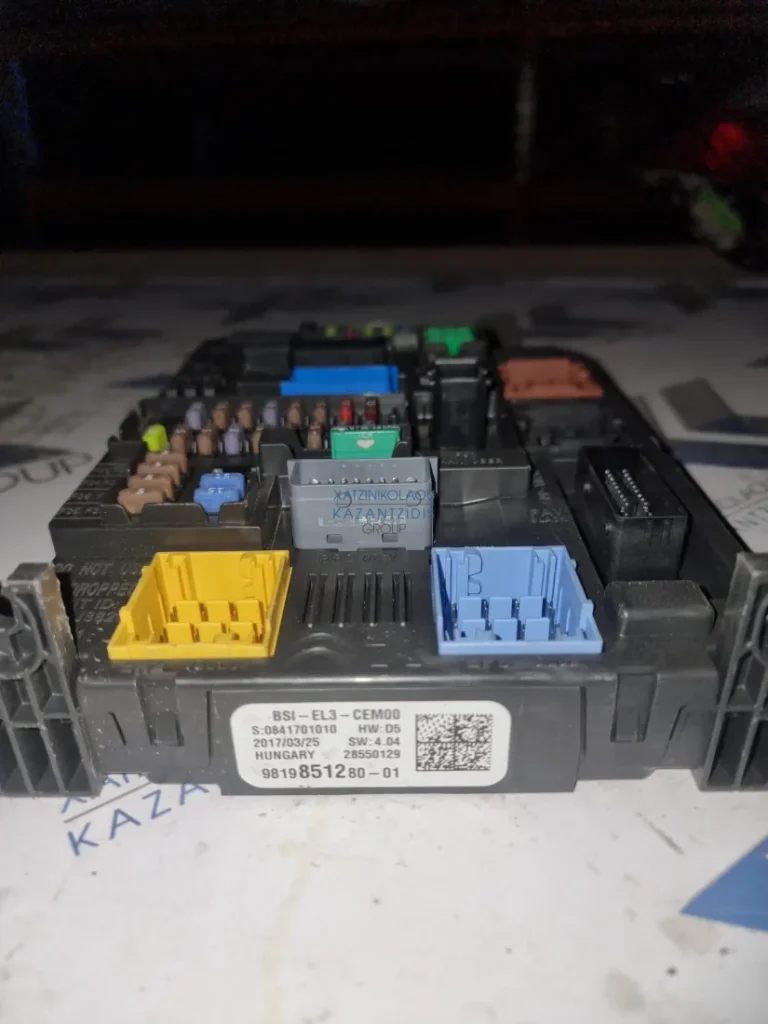 PEUGEOT 308 2014 – 2018 ΑΣΦΑΛΕΙΟΘΗΚΗ ΚΩΔΙΚΟΣ ΑΝΤΑΛΛΑΚΤΙΚΟΥ-  9819851280