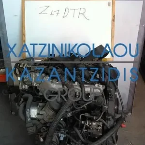 OPEL ASTRA H-CORSA D 2007-2010 ΚΙΝΗΤΗΡΑΣ 1,7CDTI-ΤΥΠΟΣ ΚΙΝΗΤΗΡΑ -Z17DTR