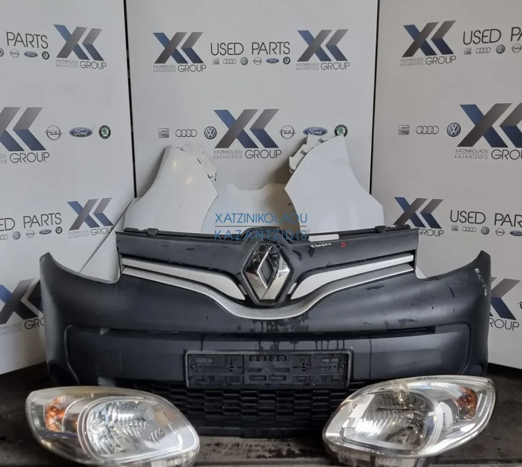 RENAULT KANGOO 2013-2020 ΜΟΥΡΗ ΕΜΠΡΟΣ ΚΟΜΠΛΕ (ΚΑΠΟ-ΦΑΝΑΡΙΑ-ΜΕΤΩΠΗ-ΤΡΑΒΕΡΣΑ-ΠΡΟΦΥΛΆΚΤΗΡΑΣ-ΦΤΕΡΑ-ΘΟΛΟΙ-ΨΥΓΕΙΑ-ΣΕΤ ΑΕΡΟΣΑΚ