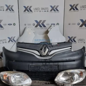 RENAULT KANGOO 2013-2020 ΜΟΥΡΗ ΕΜΠΡΟΣ ΚΟΜΠΛΕ (ΚΑΠΟ-ΦΑΝΑΡΙΑ-ΜΕΤΩΠΗ-ΤΡΑΒΕΡΣΑ-ΠΡΟΦΥΛΆΚΤΗΡΑΣ-ΦΤΕΡΑ-ΘΟΛΟΙ-ΨΥΓΕΙΑ-ΣΕΤ ΑΕΡΟΣΑΚ