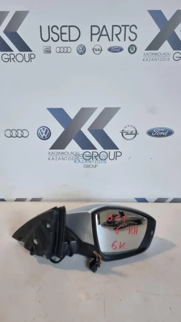 SKODA OCTAVIA 6 2013-2020  ΚΑΘΡΕΦΤΗΣ ΗΛΕΚΤΡΙΚΟΣ ΕΞΩΤΕΡΙΚΟΣ ΔΕΞΙΑ 6 ΚΑΛΩΔΙΑ