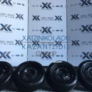 OPEL CORSA D-E 2006-2020 ΖΑΝΤΟΛΑΣΤΙΧΑ ΣΙΔΕΡΕΝΙΑ 5Χ100 185-65-15