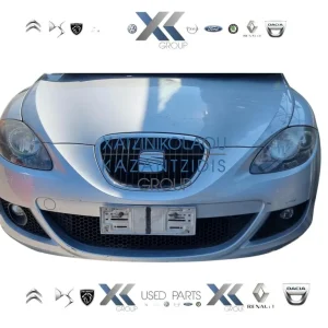 SEAT LEON 2007-2010 ΜΟΥΡΗ ΕΜΠΡΟΣ ΚΟΜΠΛΕ (ΚΑΠΟ-ΦΑΝΑΡΙΑ-ΜΕΤΩΠΗ-ΤΡΑΒΕΡΣΑ-ΠΡΟΦΥΛΆΚΤΗΡΑΣ-ΦΤΕΡΑ-ΘΟΛΟΙ-ΨΥΓΕΙΑ-ΣΕΤ ΑΕΡΟΣΑΚΟΙ-