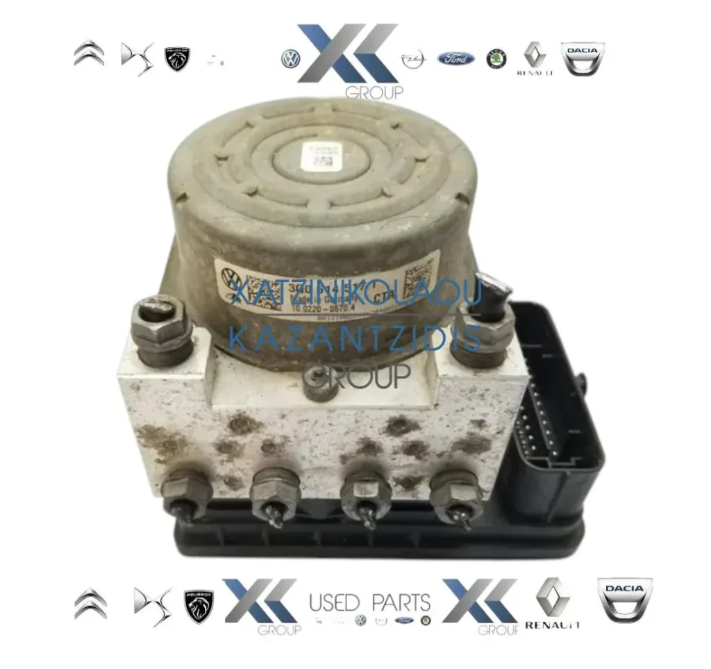 SKODA OCTAVIA 6 2013-2017 ΜΟΝΑΔΑ ΕΛΕΓΧΟΥ ΦΡΕΝΩΝ ABS ΚΩΔΙΚΟΣ 3Q0614517T