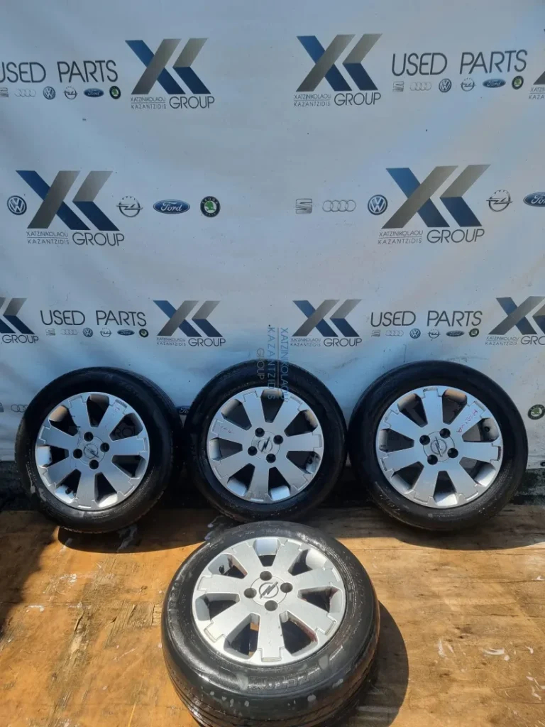 OPEL MERIVA-CORSA ΖΑΝΤΟΛΑΣΤΙΧΑ ΑΛΟΥΜΙΝΙΟΥ 4Χ100 15”