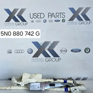 VW TIGUAN  2007-2011 ΑΕΡΟΣΑΚΟΣ ΚΟΥΡΤΙΝΑ ΔΕΞΙΑ ΣΥΝΟΔΗΓΟΥ ΚΩΔΙΚΟΣ ΑΝΤΑΛΛΑΚΤΙΚΟ880742G