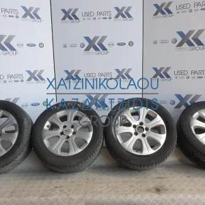 OPEL ASTRA H 2004-2010 ΖΑΝΤΕΣ 4ΑΔΑ ΑΛΟΥΜΙΝΙΟ 215-55-16