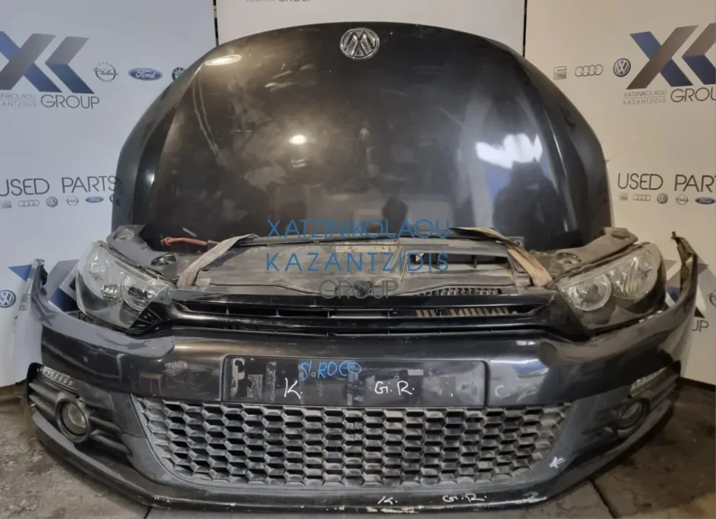 VW SCIROCCO 2008-2013 ΜΟΥΡΗ ΕΜΠΡΟΣ ΚΟΜΠΛΕ (ΚΑΠΟ-ΦΑΝΑΡΙΑ-ΜΕΤΩΠΗ-ΤΡΑΒΕΡΣΑ-ΠΡΟΦΥΛΆΚΤΗΡΑΣ-ΦΤΕΡΑ-ΘΟΛΟΙ-ΨΥΓΕΙΑ)