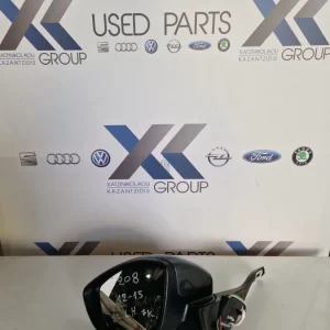 PEUGEOT 208 2012-2015 ΚΑΘΡΕΠΤΗΣ ΕΞΩΤΕΡΙΚΟΣ ΗΛΕΚΤΡΙΚΟΣ ΘΕΡΜΑΙΝΟΜΕΝΟΣ ΑΡΙΣΤΕΡΑ ΟΔΗΓΟΥ 7ΚΑΛΩΔΙΑ